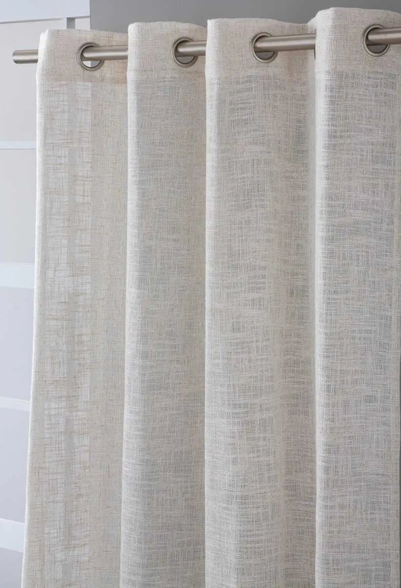 CORTINA ZIARE BEIGE 140X270 ANTILO