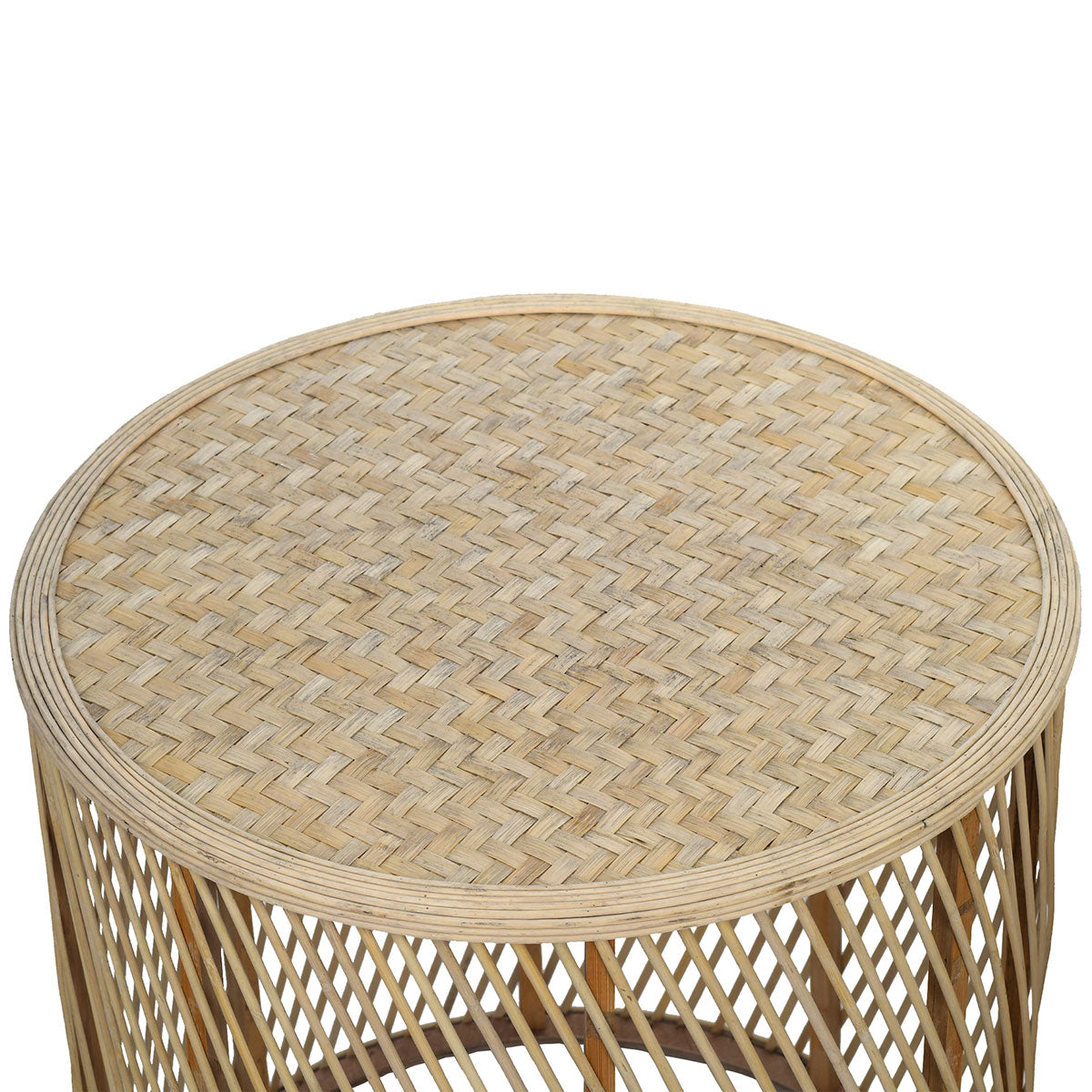 SET 2 MESAS AUXILIARES BAMBU — SUMMER