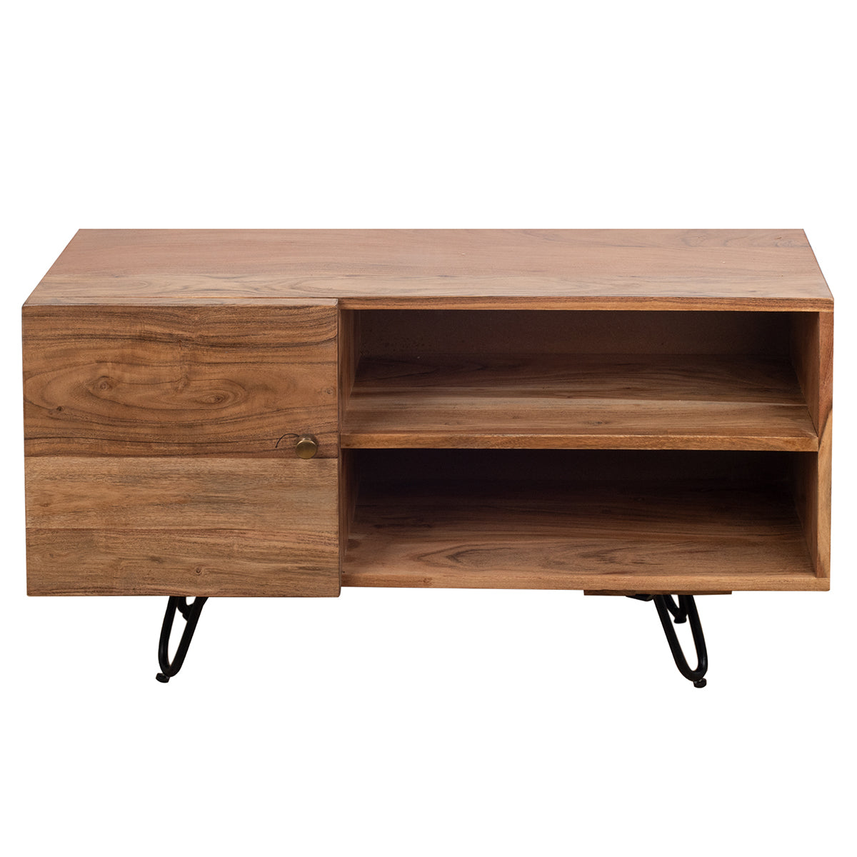 MUEBLE TV 90×50 CM — MADERA DE ACACIA