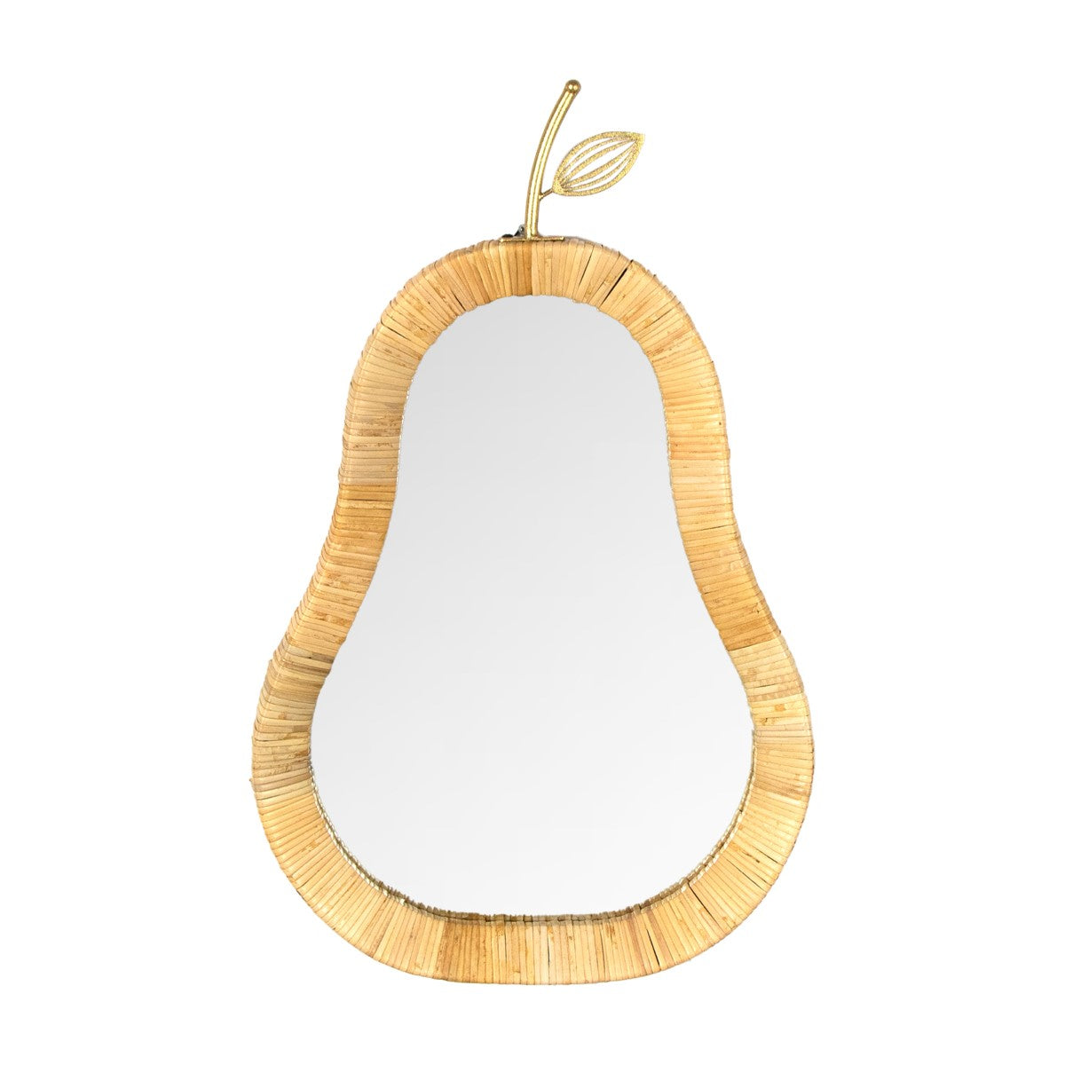 Espejo Pera 42 x 67 cm – Elegancia Natural y Sofisticación