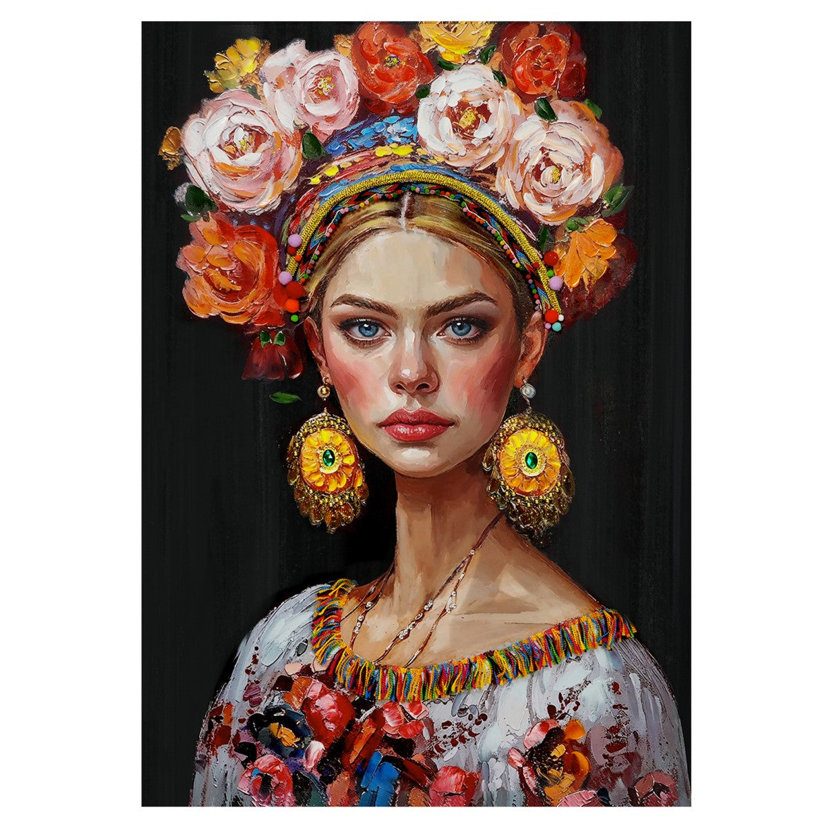CUADRO MUJER 70×100 CM — PINTURA