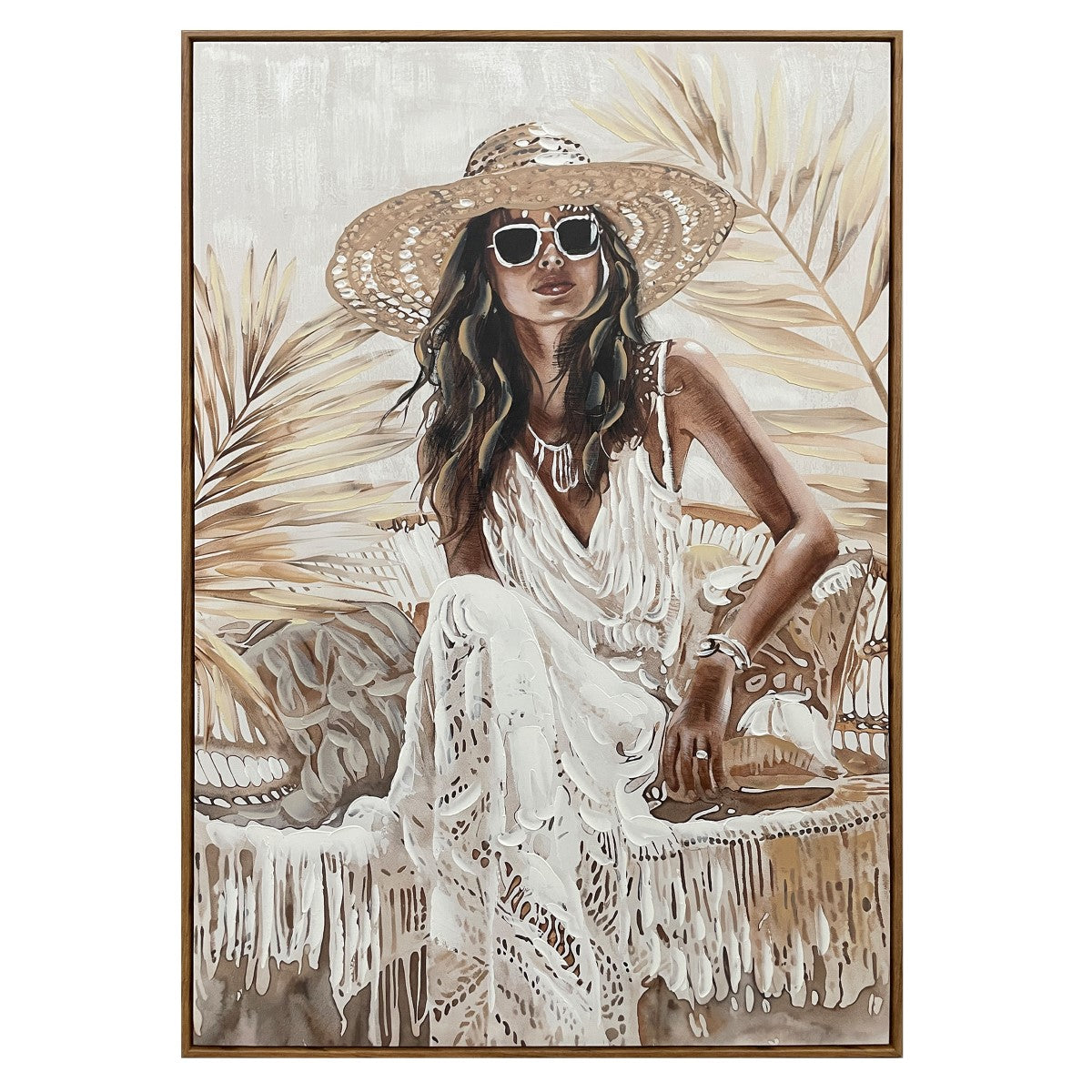 CUADRO MUJER 70×100 CM — PINTURA