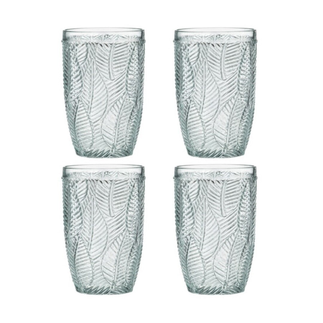 Set de 4 Vasos Areca Alto J4 60306 – Transparente – Ladelle