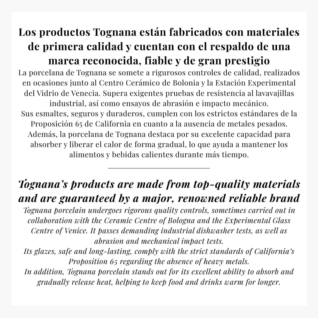 Vajilla Loira Coral 18 Piezas – Porcelana – Tognana Diseño Italiano