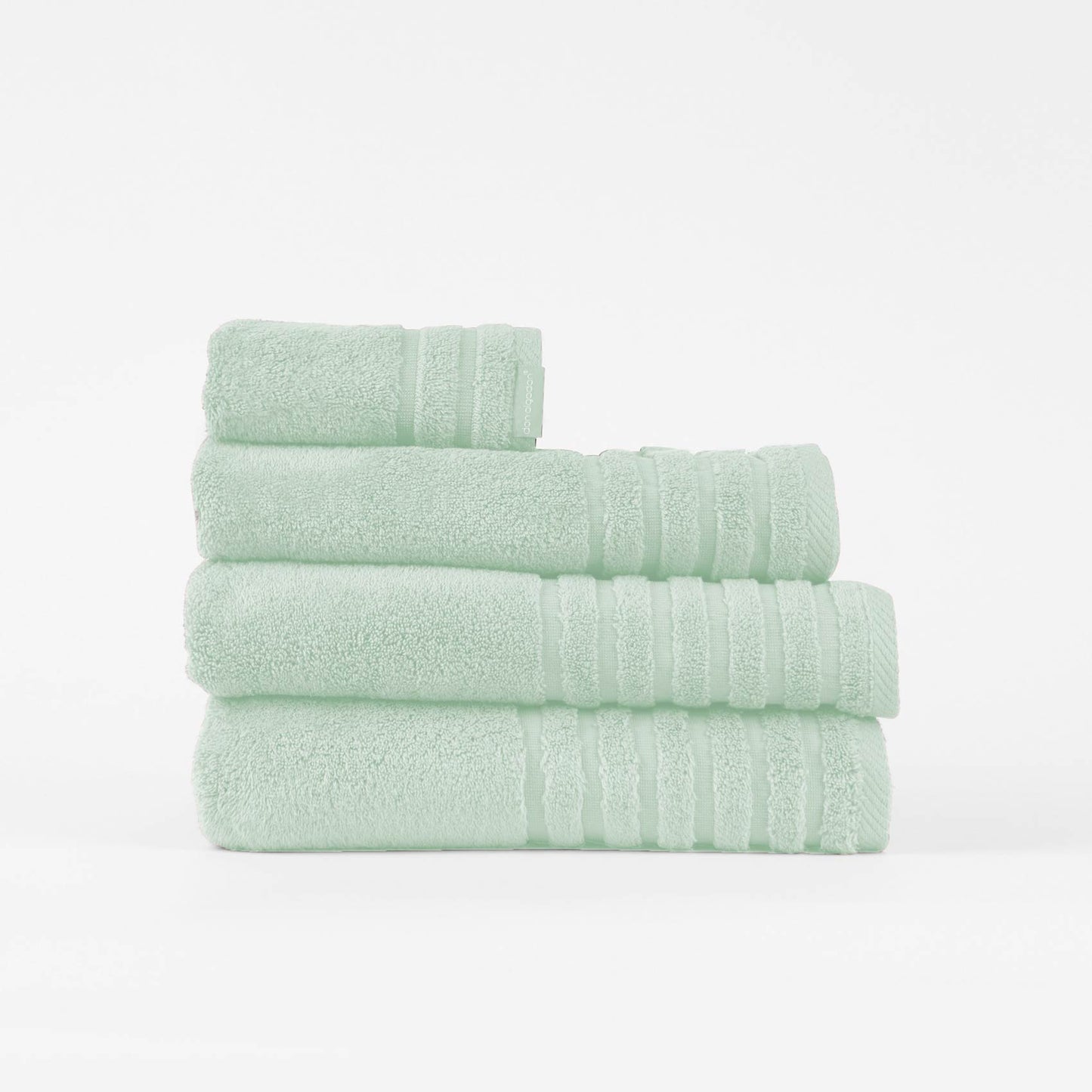 TOALLA 600GR ZERO TWIST MENTA DON ALGODÓN 100x150 cm