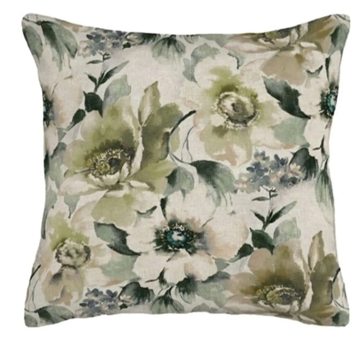 FUNDA DE COJIN LINO ASIER COORD. 45X45 VERDE MARCAVI