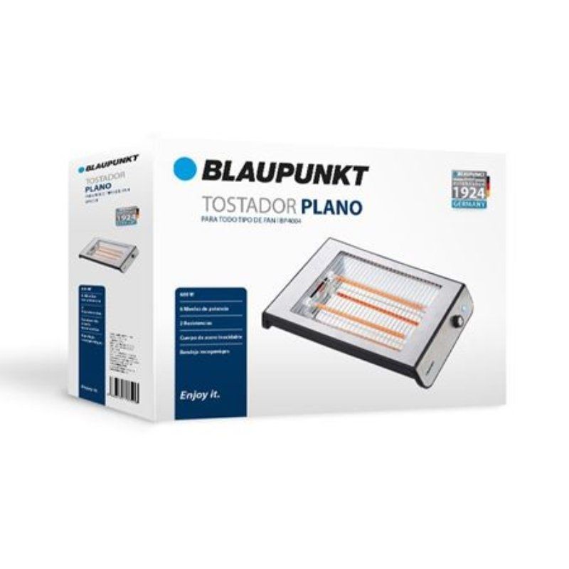 Tostador Blaupunkt BP4004 | 600W | 6 Niveles | Acero Inoxidable