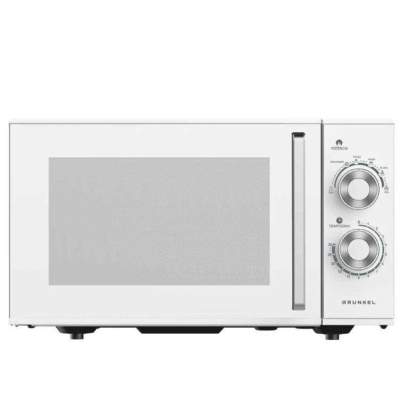 Microondas Grunkel MW-25MG | 900W | 25L | Blanco | 6 Niveles de Potencia