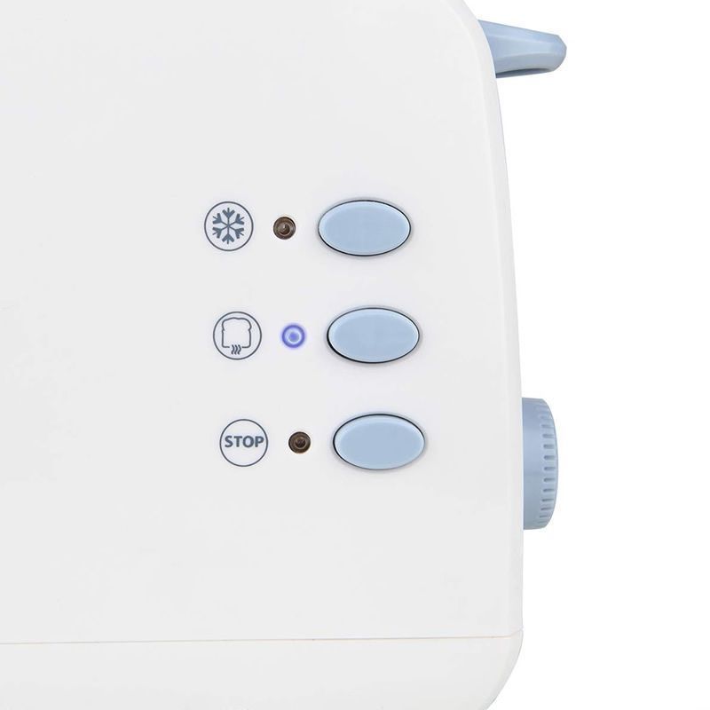 Tostador Orbegozo TO 4012 | 850W | Ranura Larga | 7 Niveles | Blanco