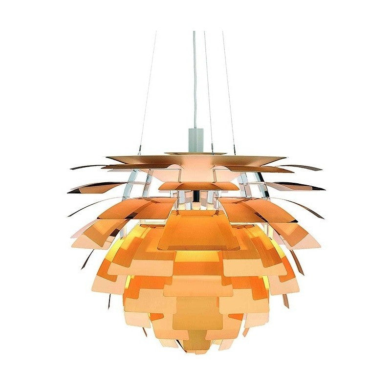 Lámpara ARTIC, aluminio, dorada, 48 cms. de diámetro