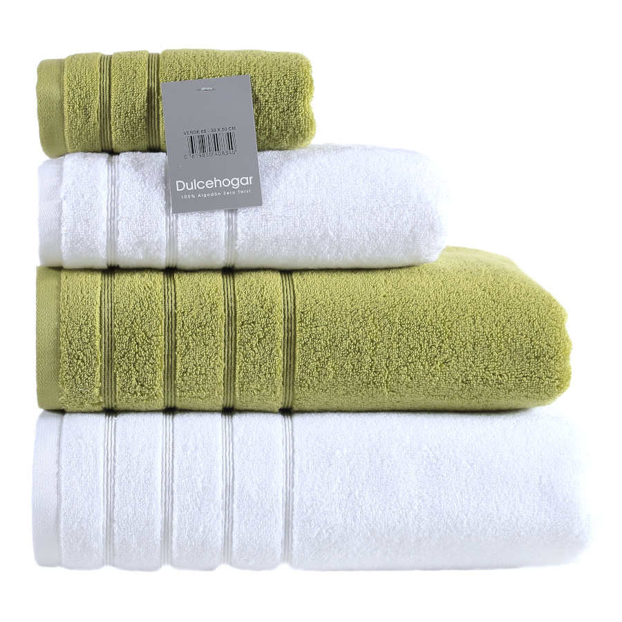 TOALLAS ZERO TWIST 100% ALGODÓN – BLANCO DUCHA 70x140 CM