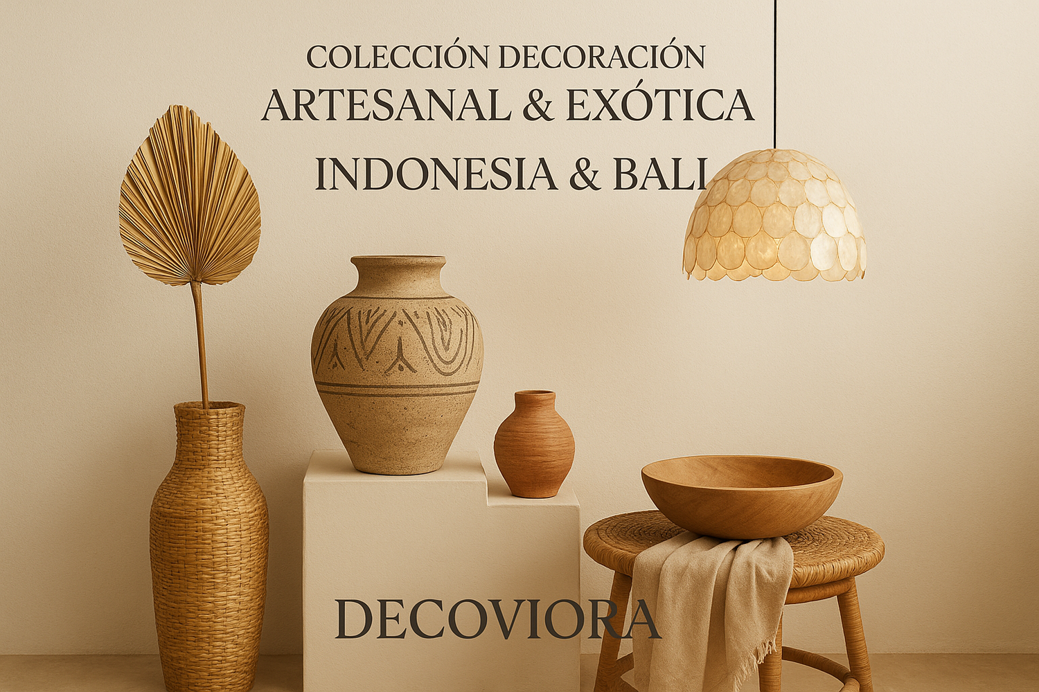 Coleccion de Decoración Artesanal & Exótica
