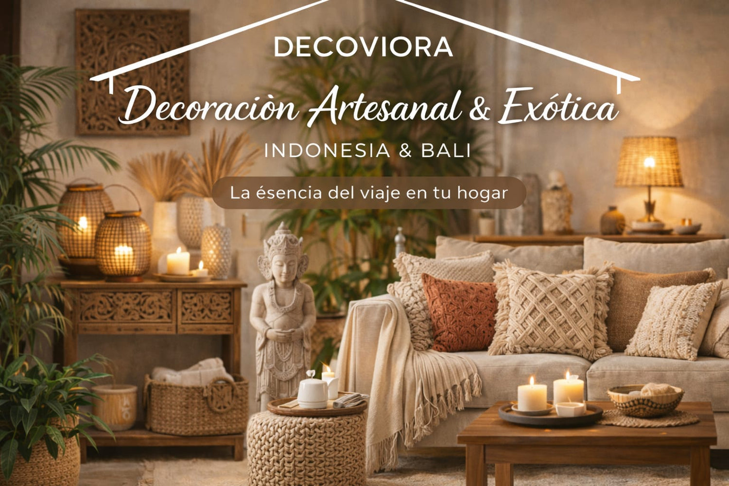 Coleccion de Decoración Artesanal & Exótica Indonesia &Bali