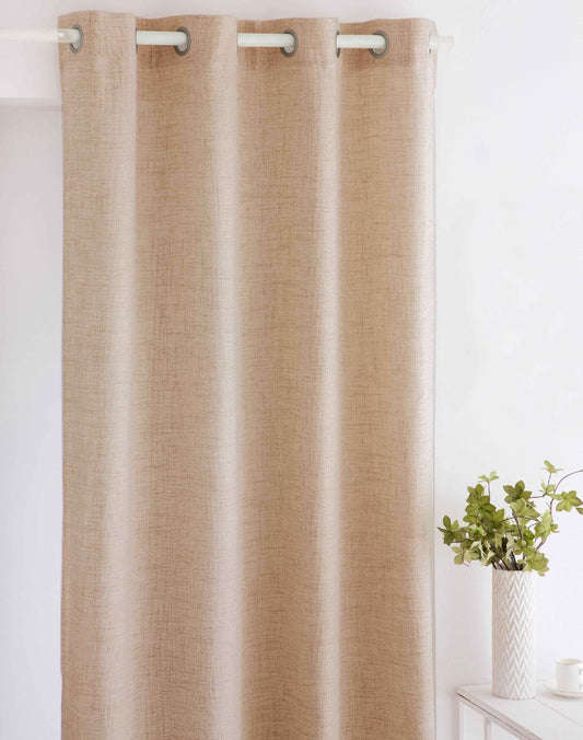 CORTINA IM ALAIA 140X270 MARRON FUN&DECO