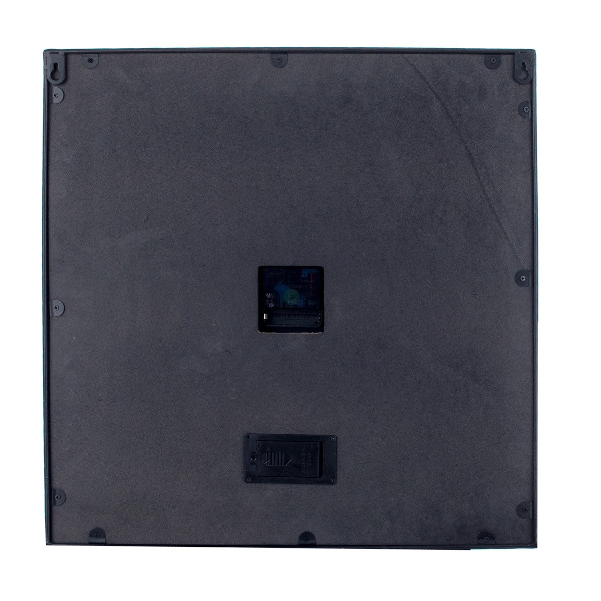 RELOJ DE PARED INDUSTRIAL 45 CM — METAL / CRISTAL