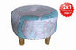 TABURETE “MUNDO” — MDF & PVC 48 CM