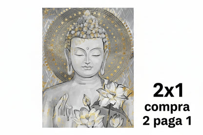 CUADRO BUDA 80×100 CM — PINTURA