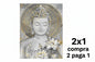 CUADRO BUDA 80×100 CM — PINTURA