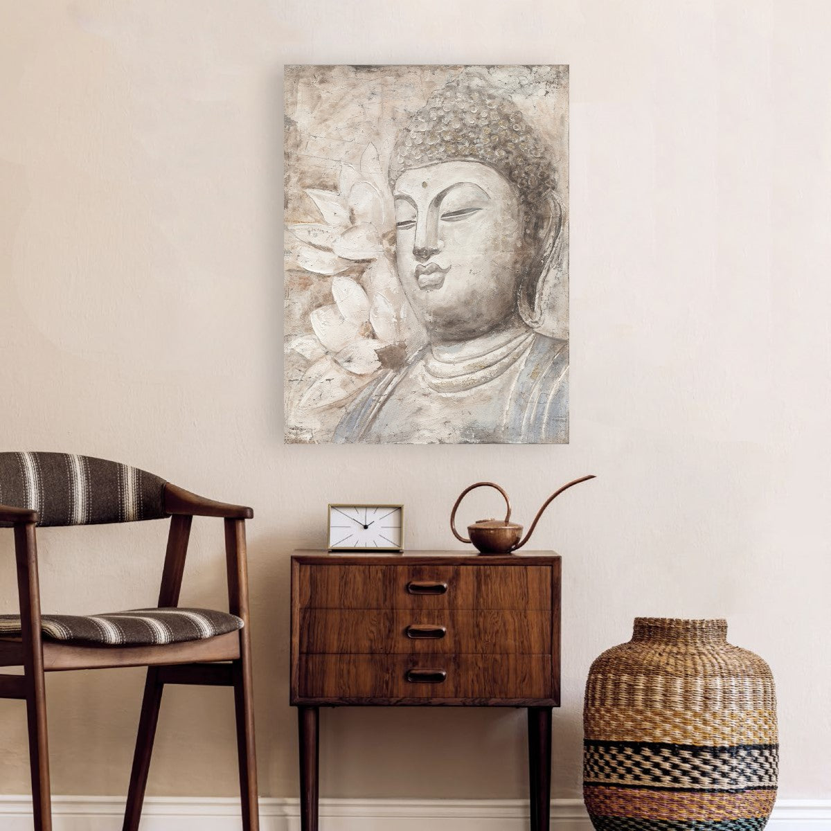 CUADRO BUDA 80×100 CM — PINTURA