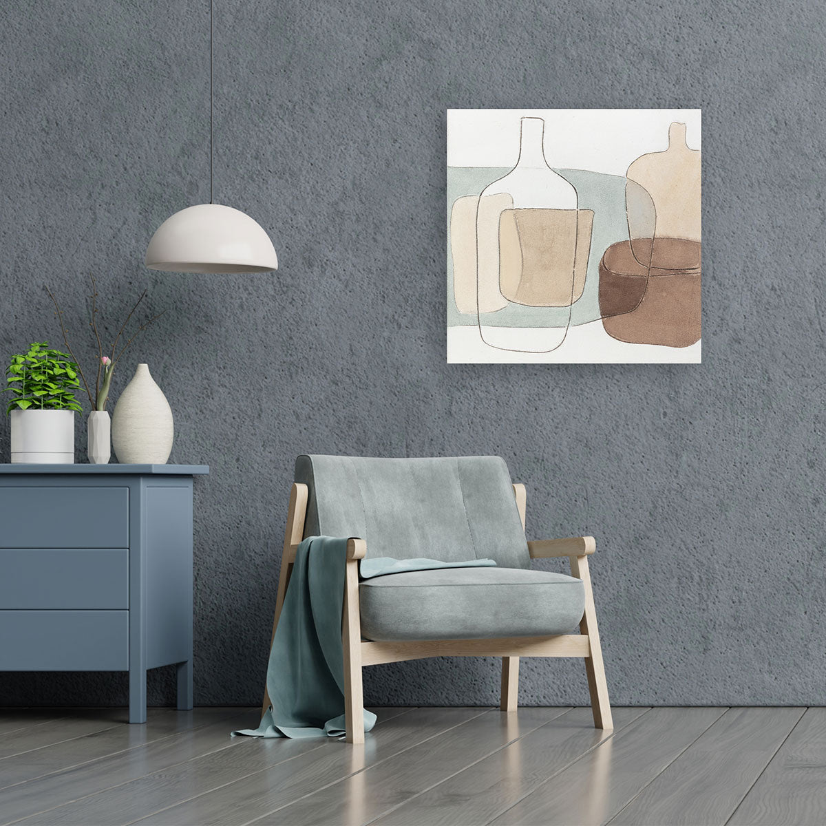 CUADRO 90×90 CM — PINTURA