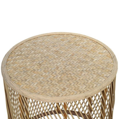 SET 2 MESAS AUXILIARES BAMBU — SUMMER