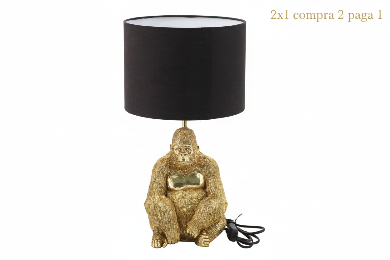 LÁMPARA ORANGUTÁN 24×45 CM — RESINA