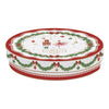 Platos Postre Magie Noël – Set 4 Piezas – 19 cm – Porcelana – Tognana Navidad