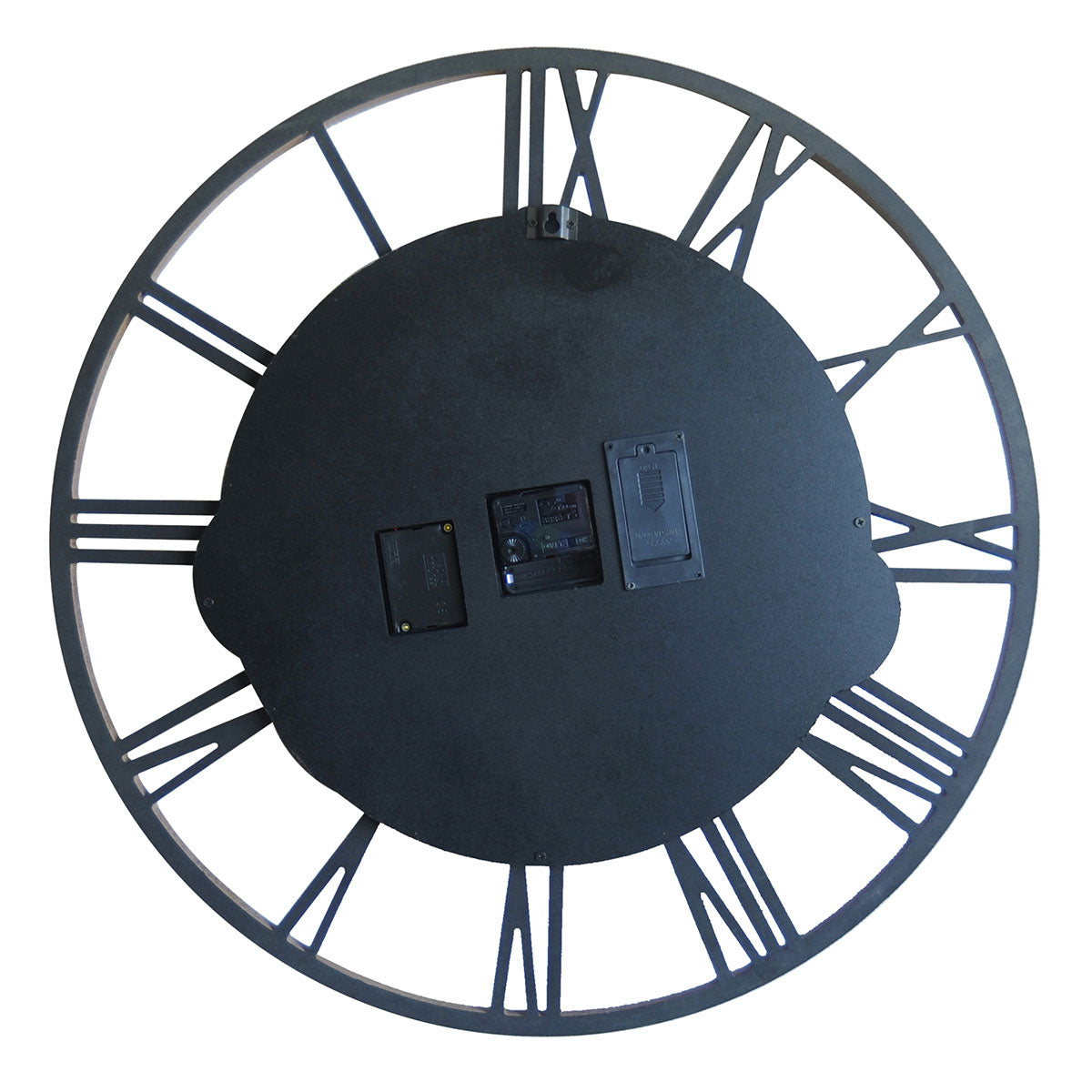 RELOJ DE PARED INDUSTRIAL ENGRANAJE 57 CM — METAL / RESINA