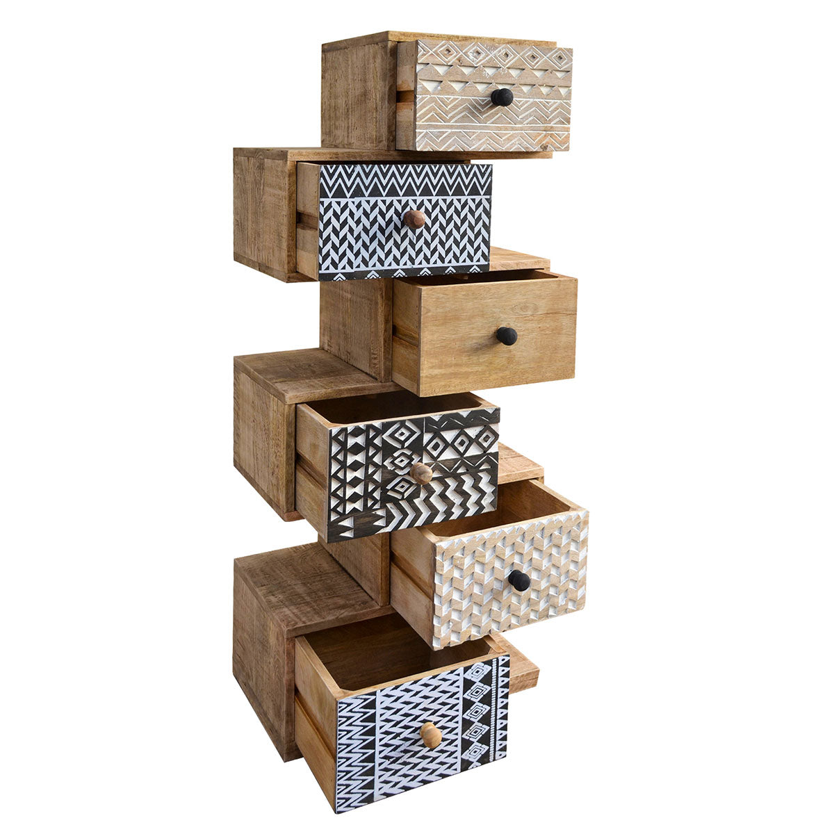 CÓMODA — MADERA 50×121 CM
