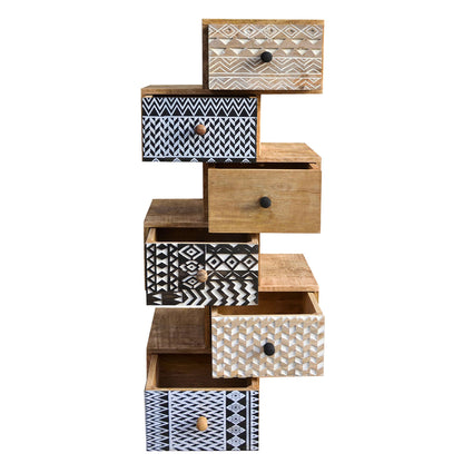 CÓMODA — MADERA 50×121 CM