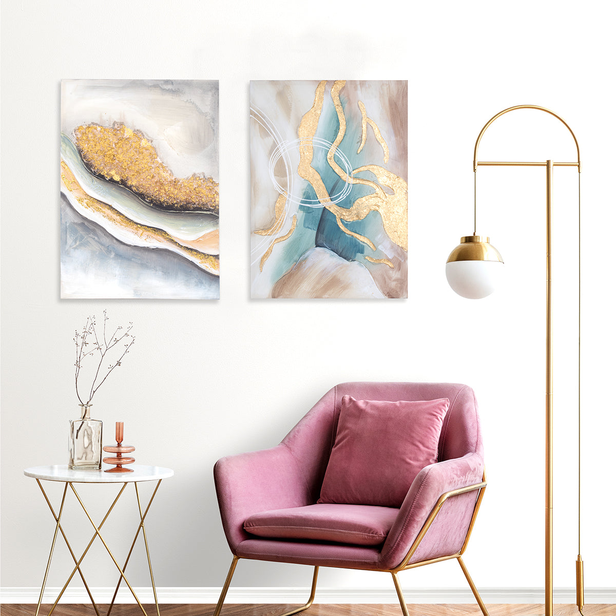 CUADRO 50×70 CM — PINTURA GLAMOUR