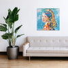CUADRO MUJER 80×80 CM — PINTURA