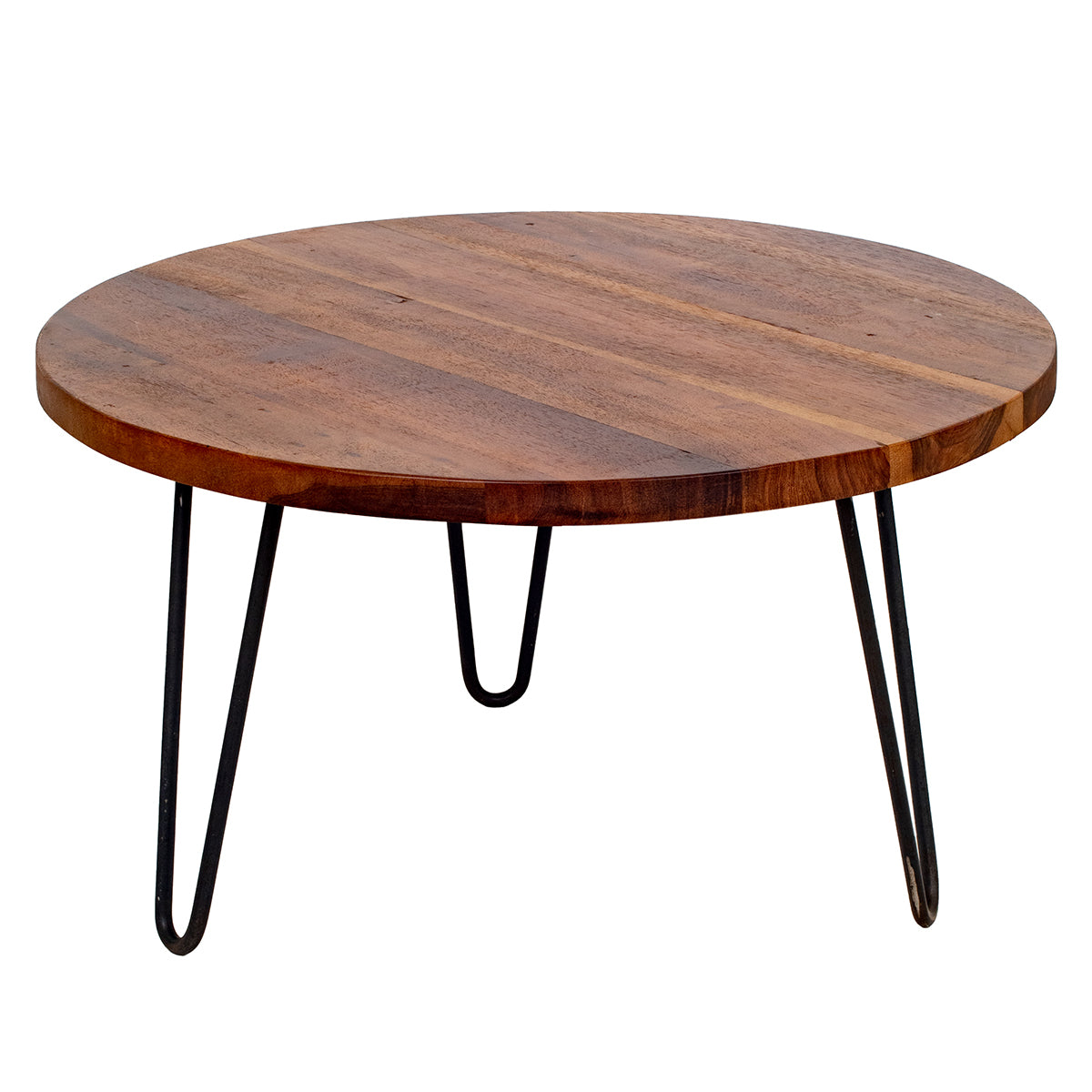 MESA PEQUEÑA DE MADERA 70×70×40 CM — ELEGANCIA NATURAL Y FUNCIONALIDAD