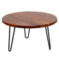 MESA PEQUEÑA DE MADERA 70×70×40 CM — ELEGANCIA NATURAL Y FUNCIONALIDAD