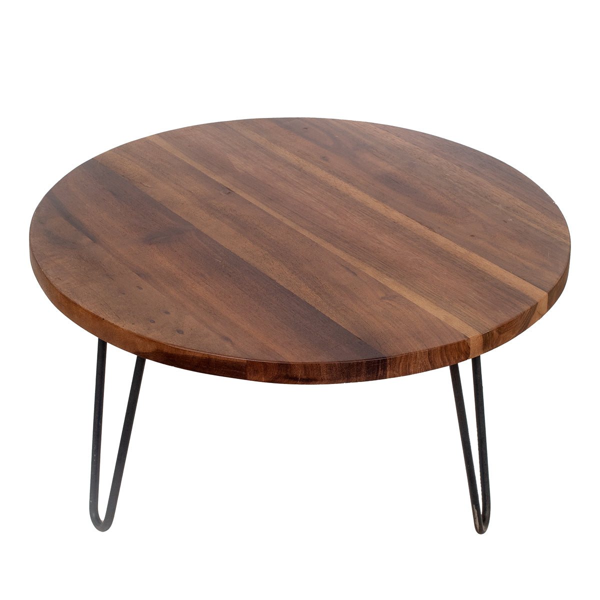 MESA PEQUEÑA DE MADERA 70×70×40 CM — ELEGANCIA NATURAL Y FUNCIONALIDAD