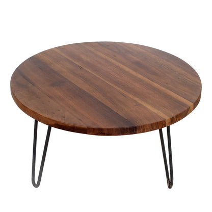 MESA PEQUEÑA DE MADERA 70×70×40 CM — ELEGANCIA NATURAL Y FUNCIONALIDAD