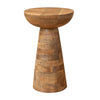 TABURETE DE MADERA DE MANGO — DISEÑO NATURAL Y ELEGANTE