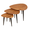 SET DE 3 MESAS — MADERA DE MANGO