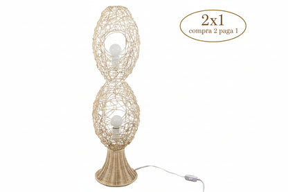 LÁMPARA DE SUELO JACINTO DE AGUA 88 CM