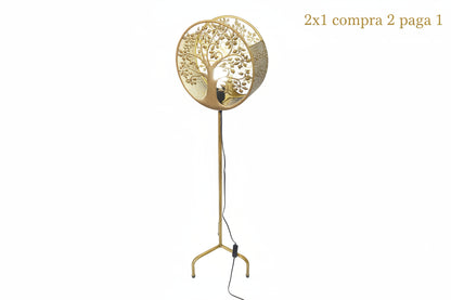 LÁMPARA ÁRBOL DE LA VIDA 130 CM — METAL