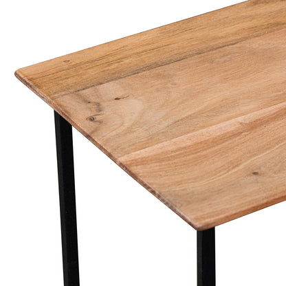 SET DE 2 CONSOLAS — MADERA DE ACACIA