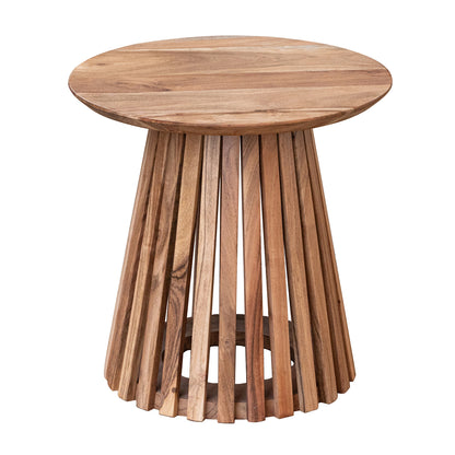 MESA AUXILIAR 50 CM — MADERA DE ACACIA
