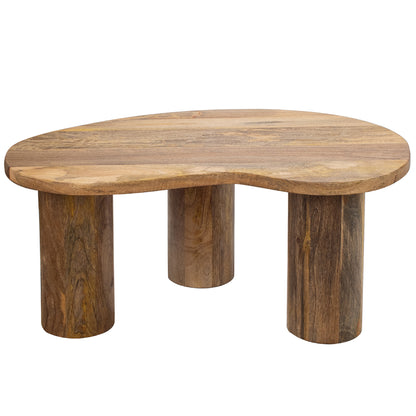 MESA AUXILIAR 80×52 CM — MADERA DE MANGO