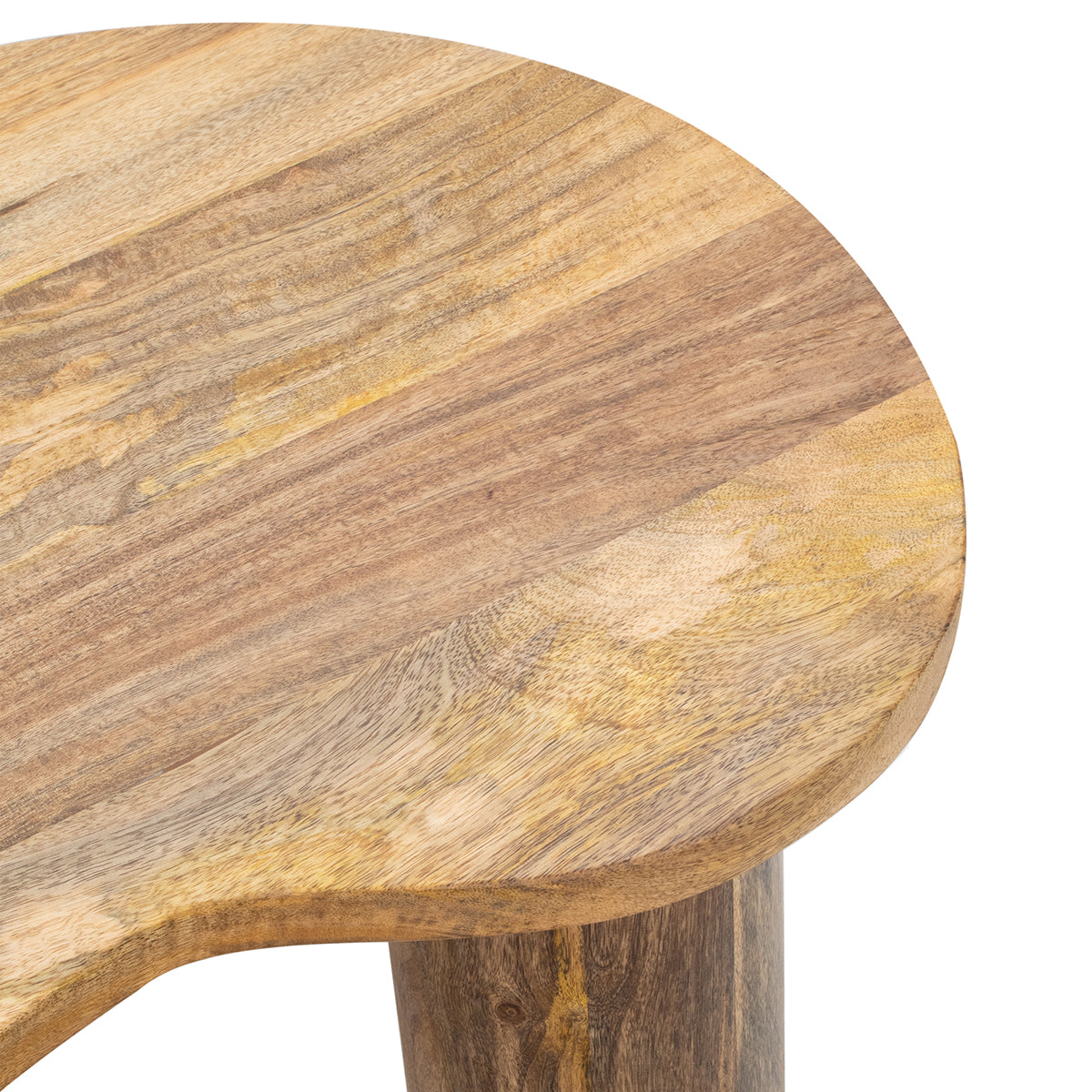 MESA AUXILIAR 80×52 CM — MADERA DE MANGO