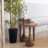 SET DE 2 MESITAS DE MADERA DE ACACIA — ESTILO NATURAL Y FUNCIONAL