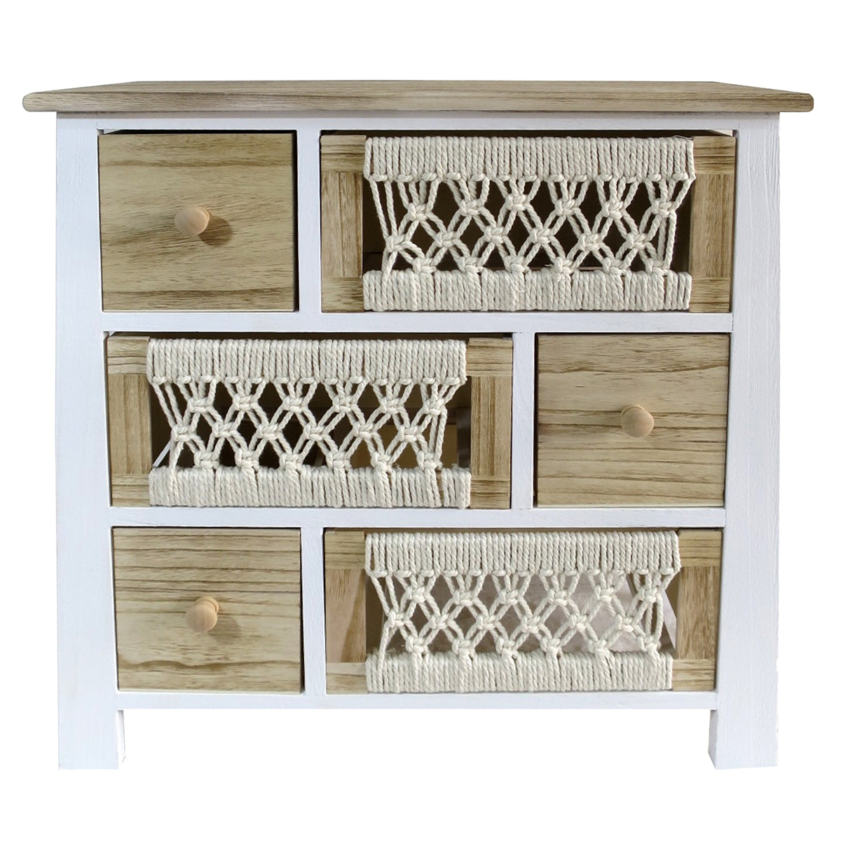 CAJONERO 6 CAJONES — MADERA