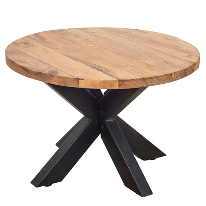 SET DE 2 MESAS DE MADERA DE ACACIA — FUNCIONALES Y ELEGANTES