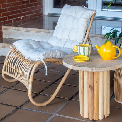 SILLÓN 70×90×75 CM — RATTAN