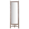 Espejo de Pie 56 x 170 cm – Elegancia Natural en Madera de Teka