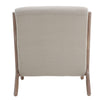 SILLÓN 65×78×77 CM — MADERA Y ALGODÓN